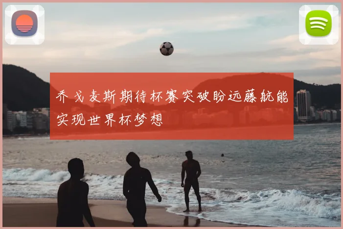 乔戈麦斯期待杯赛突破盼远藤航能实现世界杯梦想